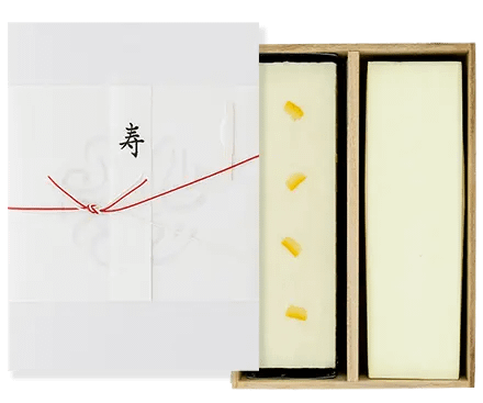 theomurata(テオムラタ) - ビーンズショコラ･茶葉ショコラ通販お取り寄せ - 「[水引]チーズケーキ2種桐箱セット」通販お取り寄せのギフト