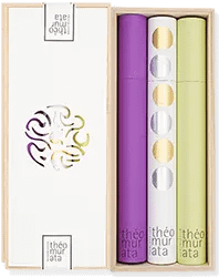 theomurata(テオムラタ) - ビーンズショコラ･茶葉ショコラ通販お取り寄せ - 「HAKUビーンズショコラ3本桐箱セット」通販お取り寄せのギフト